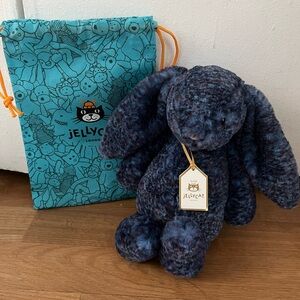 Jellycat authentic Hopscone Luxe Bunny – Medium size,